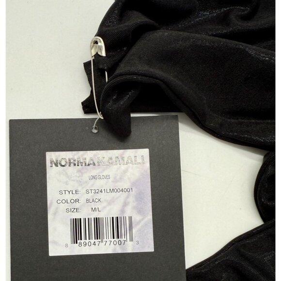 Norma Kamali Long Opera Gloves NWT - M/L - Picture 7 of 7